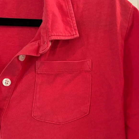 J. Crew Women's Polo in Vivid Red - Picture 3 of 4